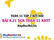 Bài 8.21 SGK Toán 11 Tập 2 Kết nối tri thức